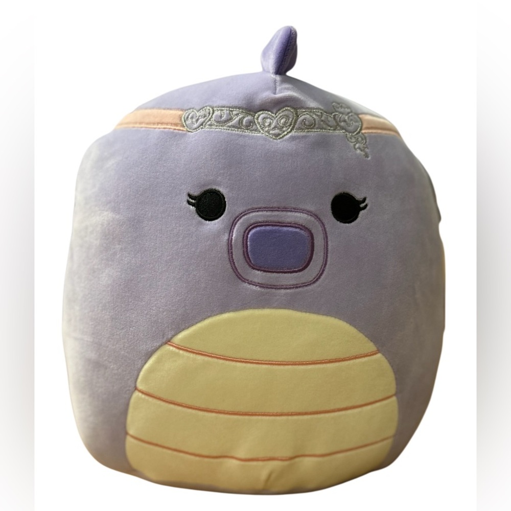 Eartha 12 inch Squishmallows Purple Seahorse plush